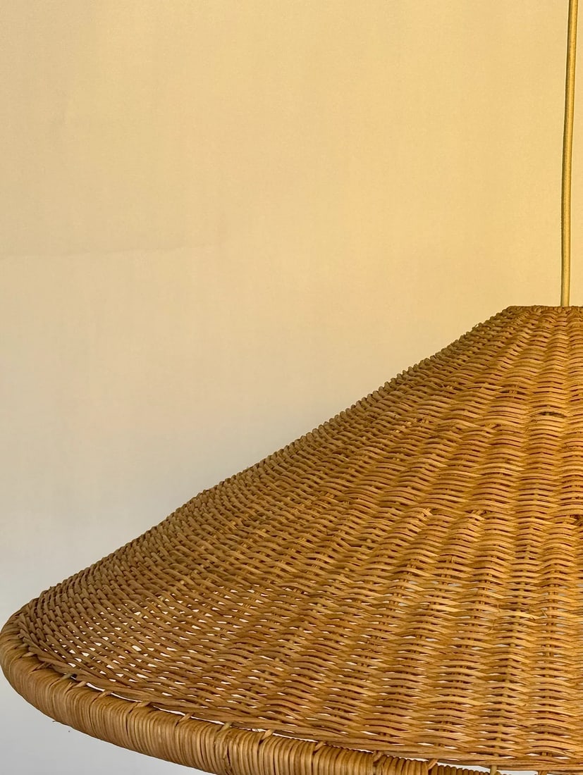Modern Rattan Pendant - 2