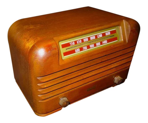1941 Philco Wood Table Radio: Offered for your approval is this Philco Circa 1941 wood table radio for decorative display. Not restored but gently cleaned and bee's waxed. Not sold as a working radio but internals appear complete.