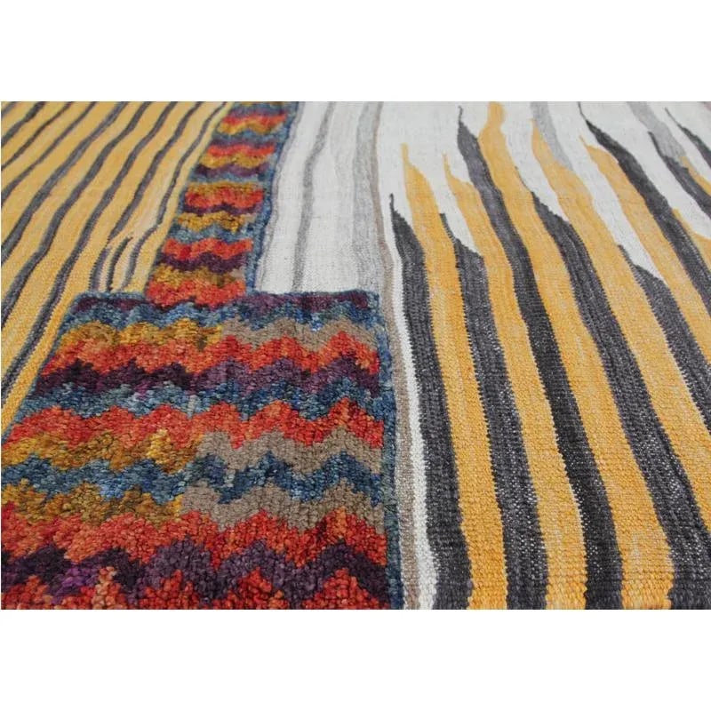 Handwoven Kilim Area Rug - 3'9" * 6'11'' - 5