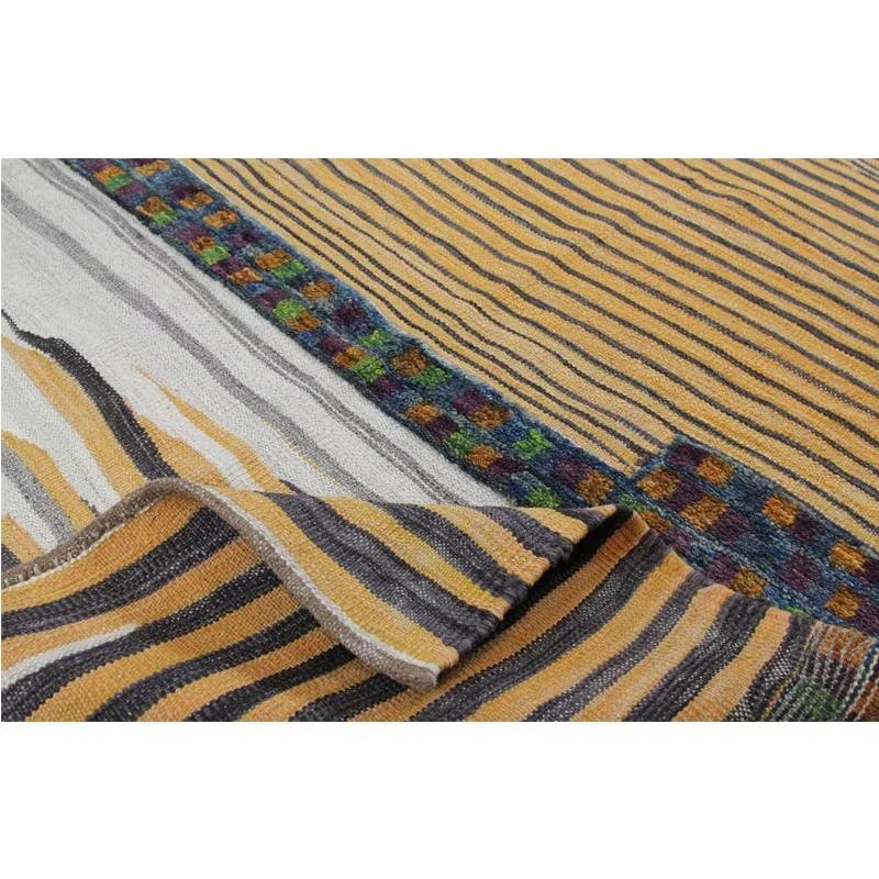 Handwoven Kilim Area Rug - 3'9" * 6'11'' - 7