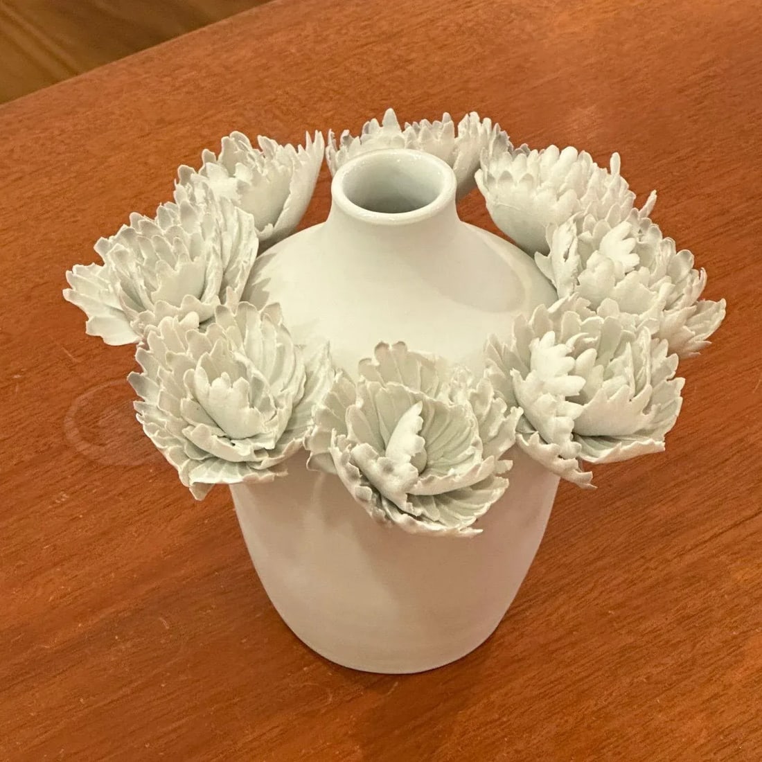 Chala Toprak Modern Sculpture Flower Vase in Porcelain, 2023 - 5