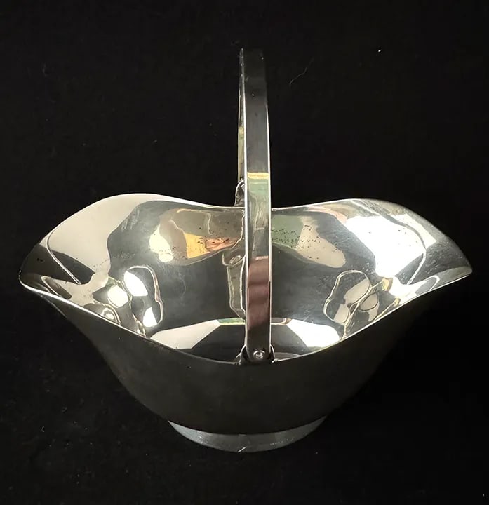 1950s Reed & Barton Sterling Silver Basket - 2