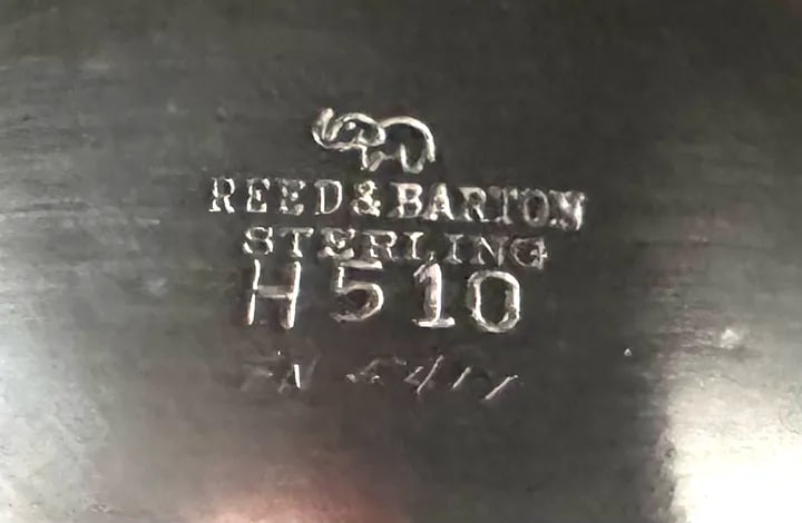 1950s Reed & Barton Sterling Silver Basket - 6
