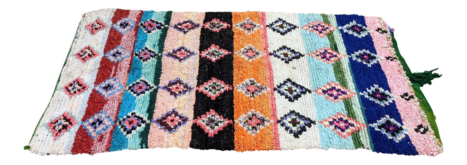 Vintage Moroccan Boucherouite Rug (1 of 9)