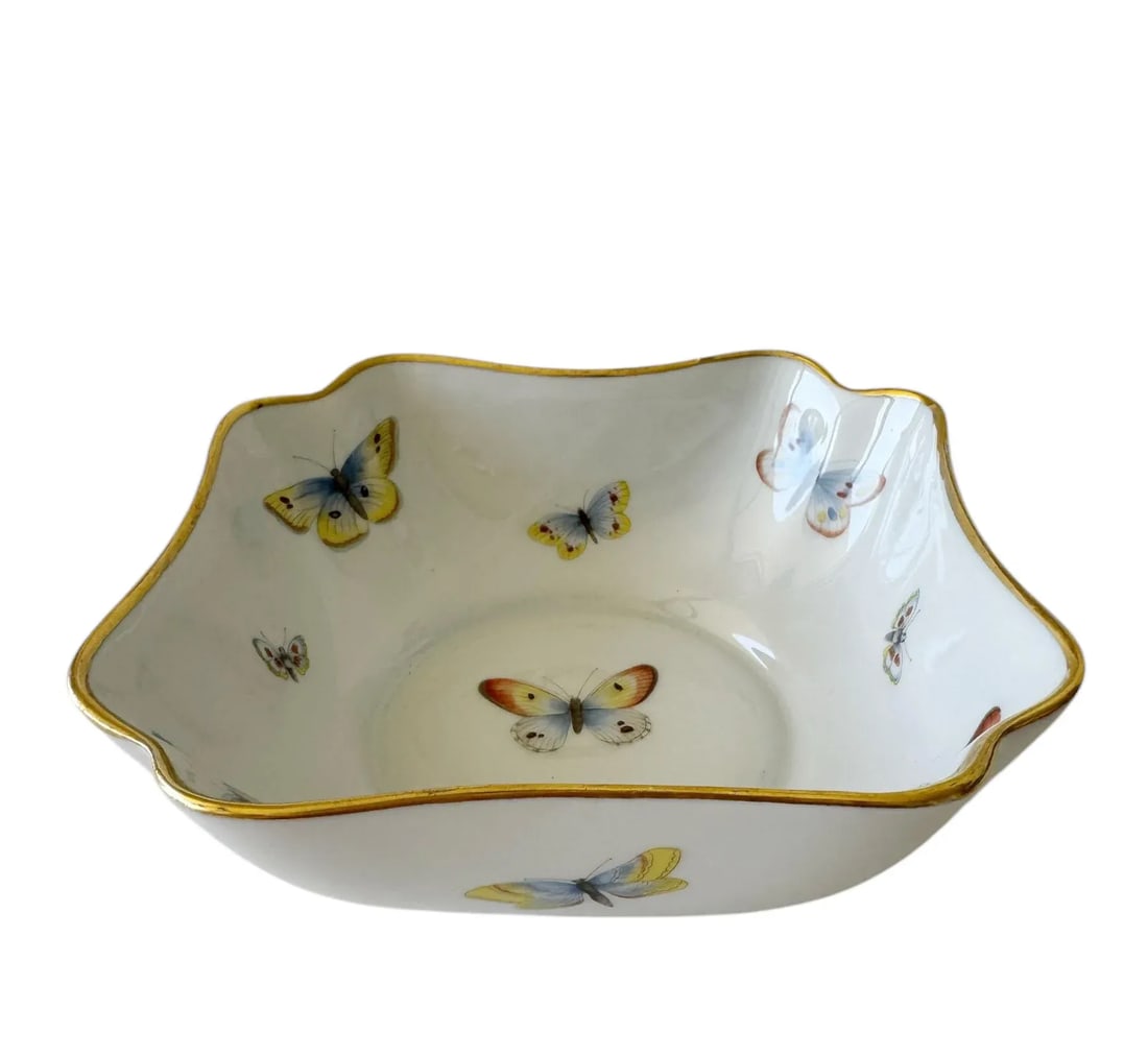 Limoges Butterfly Bowl - 2