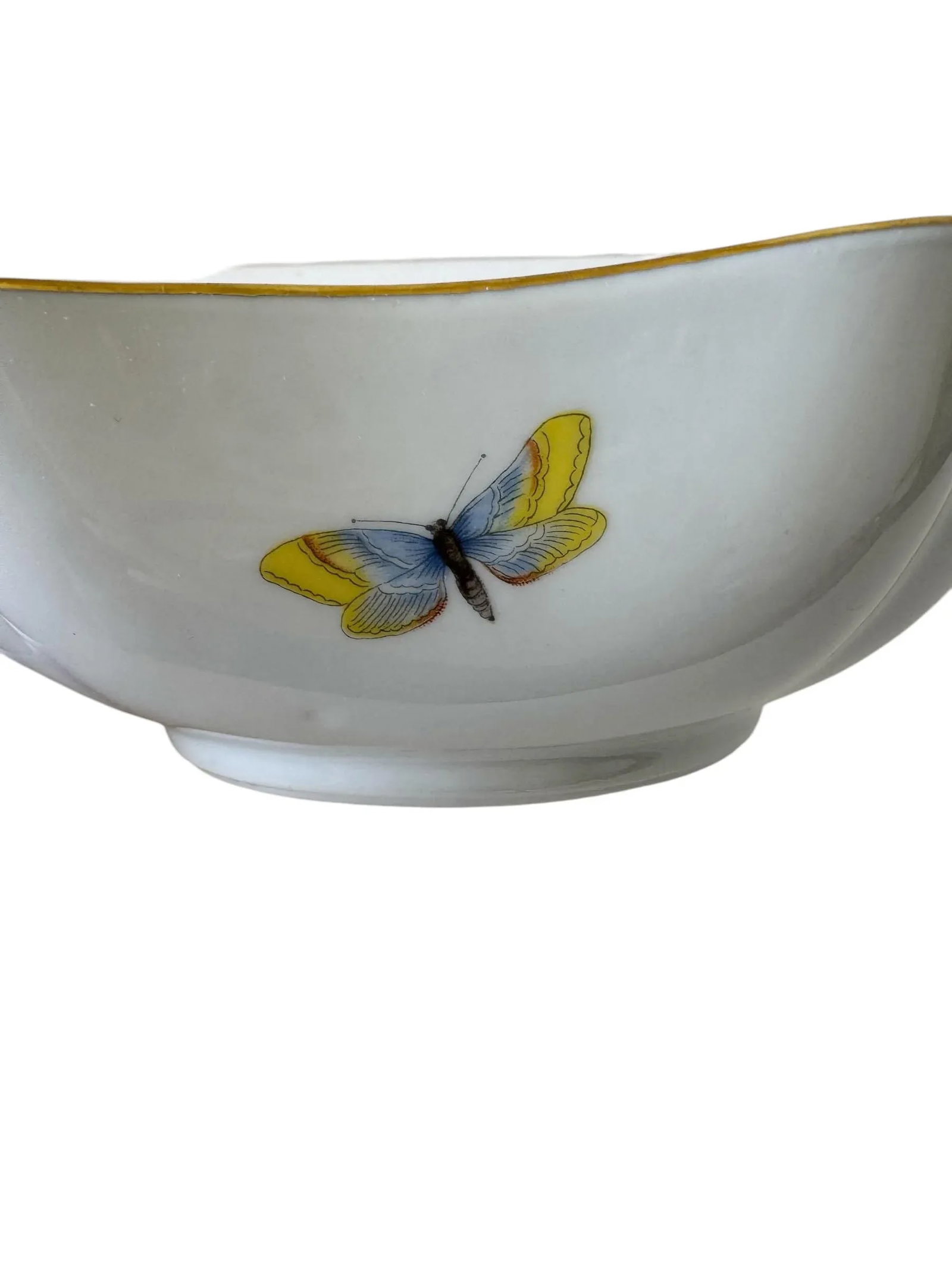 Limoges Butterfly Bowl - 7