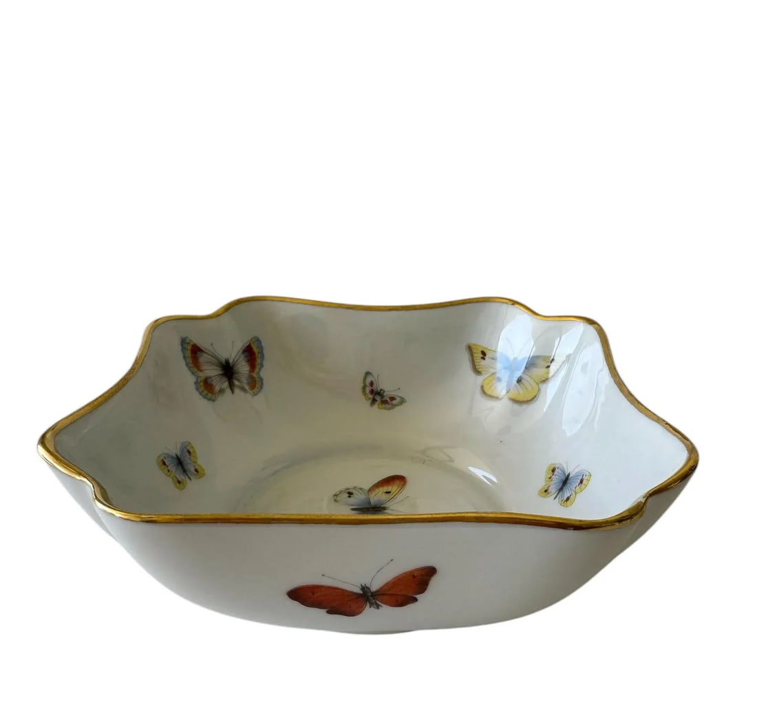 Limoges Butterfly Bowl - 8