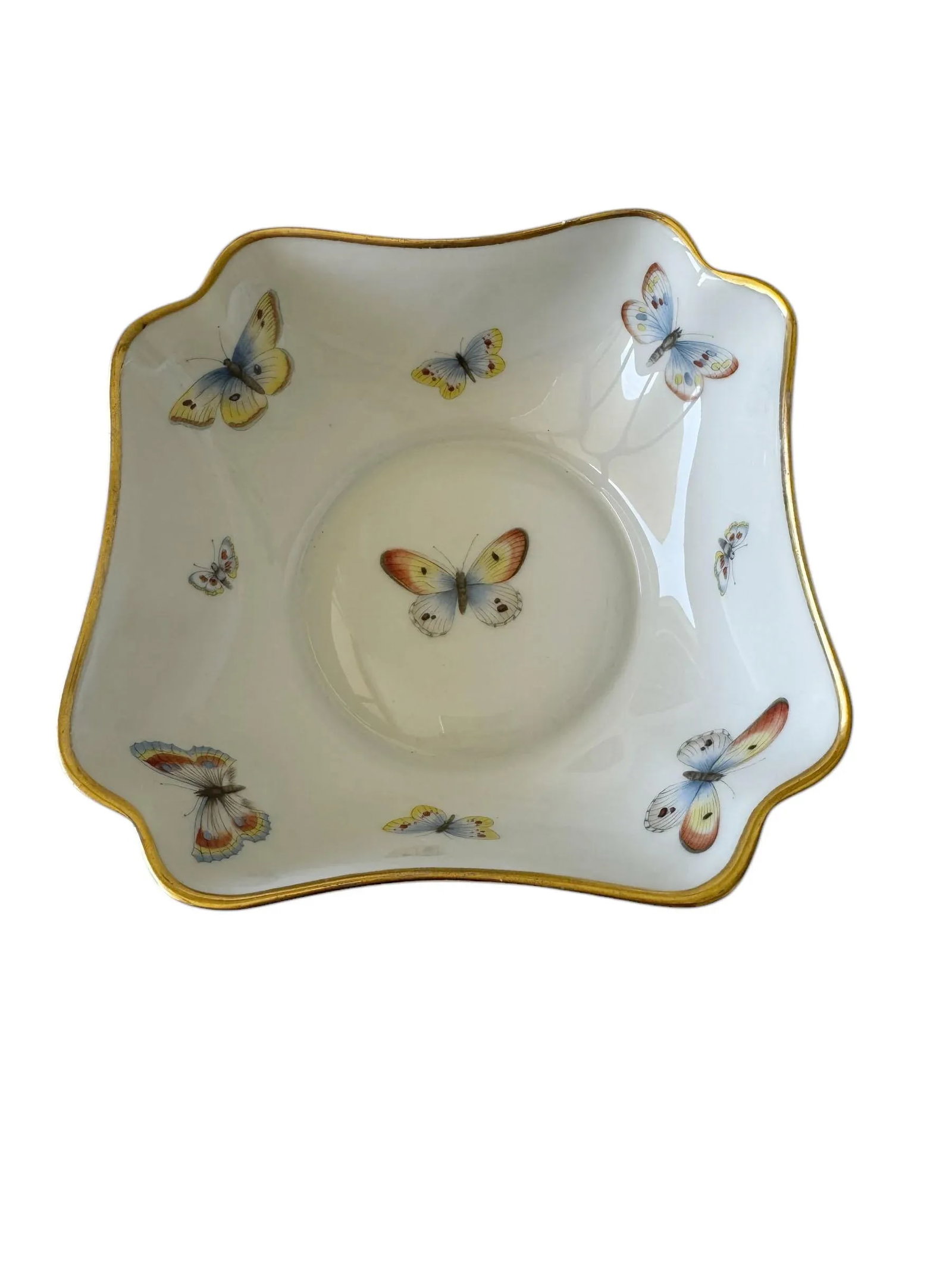 Limoges Butterfly Bowl - 9