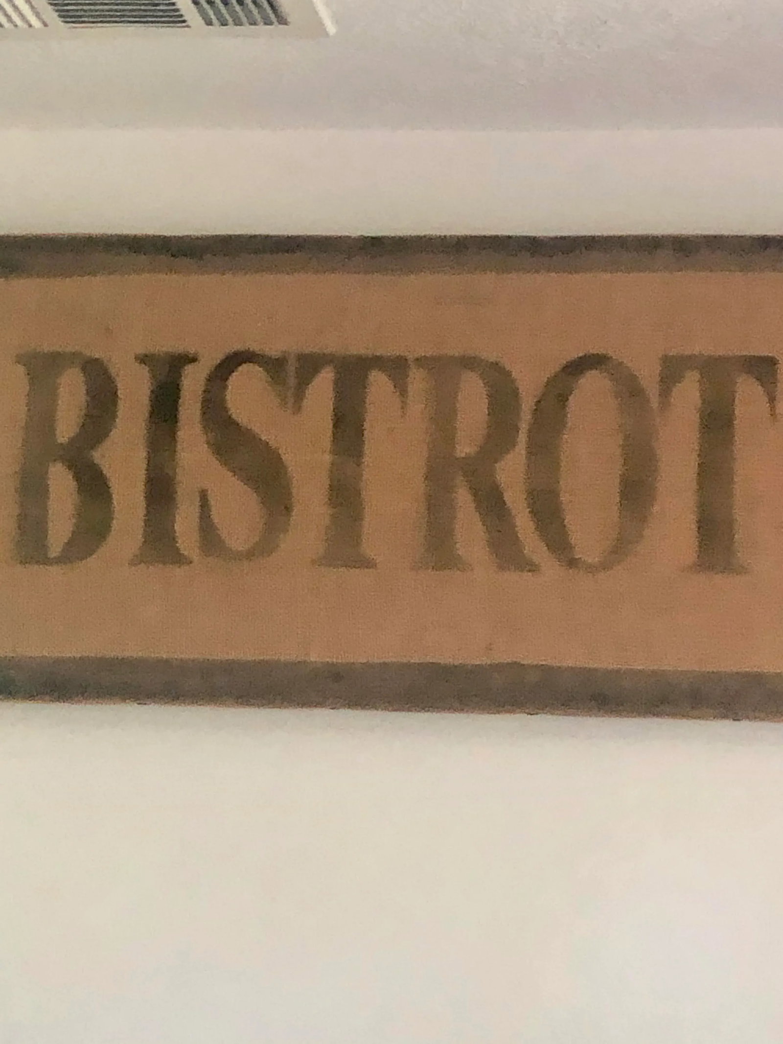 Paris Bistro Sign - 3