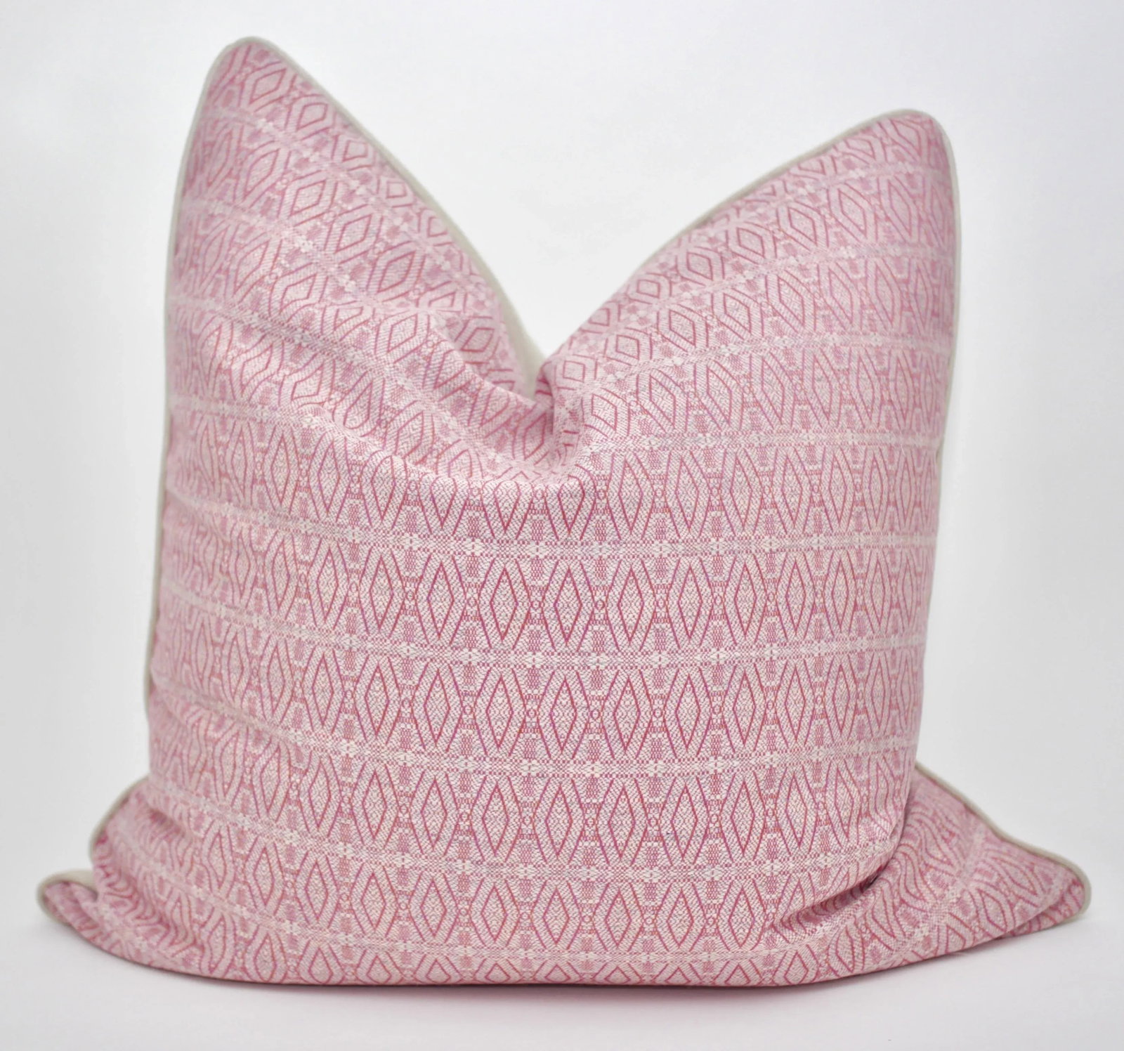 Fleurons D'Helene "Lomond" Square Down/Feather Wool Pillow - 7