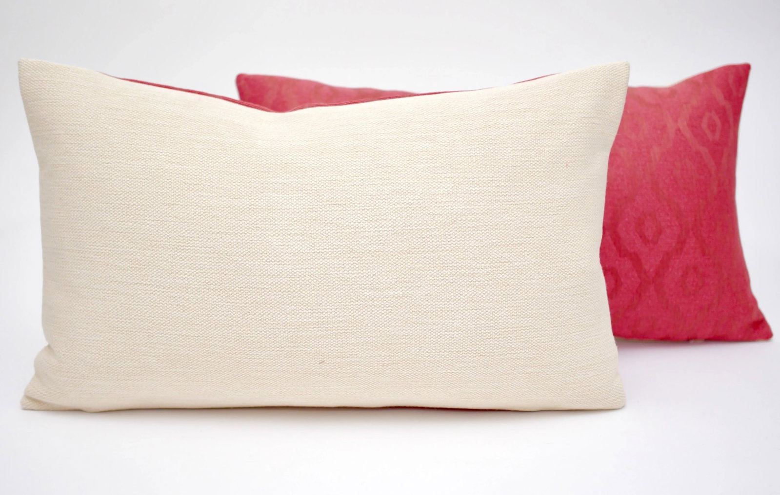 Jane Shelton "Camelot" 20" X 12" Damask Pillows - a Pair - 2