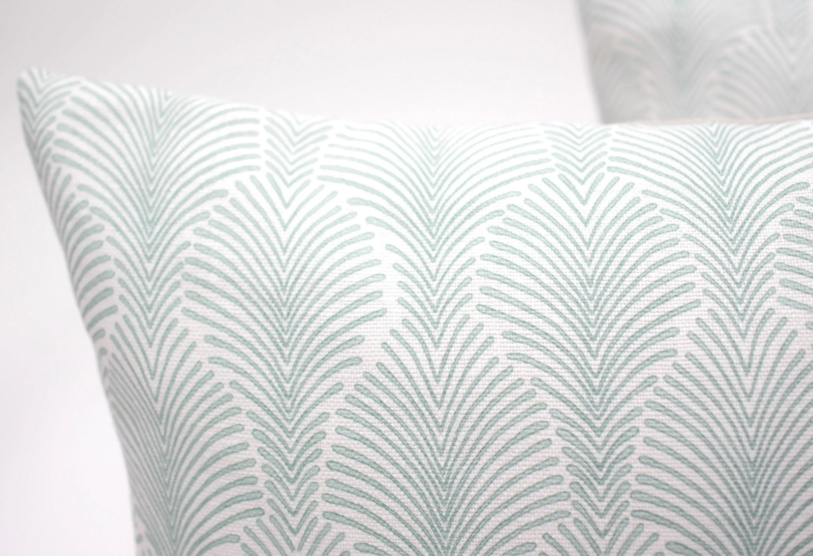 Isobel "Deco Stripe" 20"x12" Down/Feather Pillows - a Pair - 3