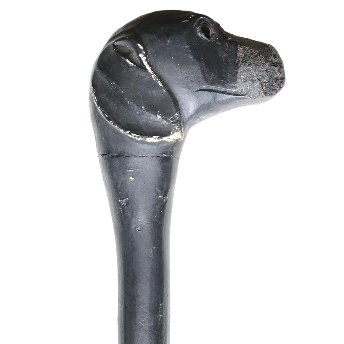 Vintage Walking Stick With a Dog Handle - 2