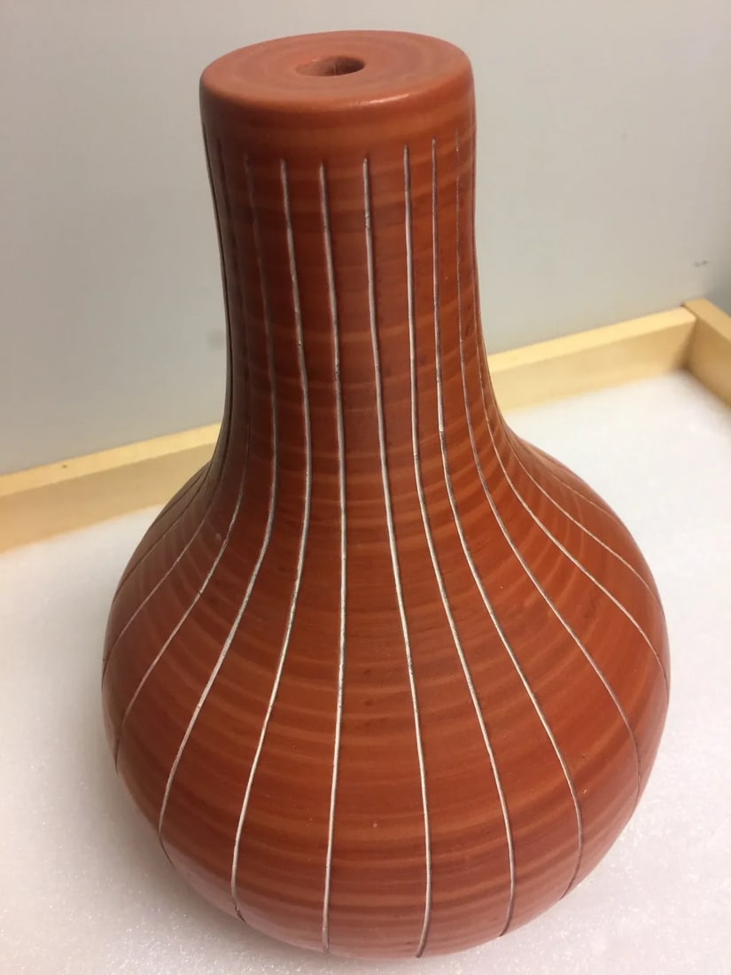 Mid 20th Century Mid-Century Modern Danish Pottery Lamp Base - 2