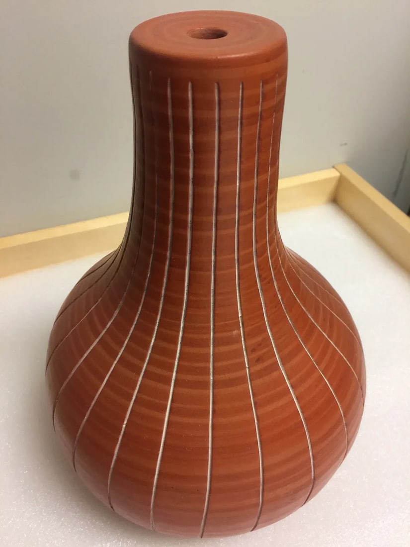 Mid 20th Century Mid-Century Modern Danish Pottery Lamp Base - 3