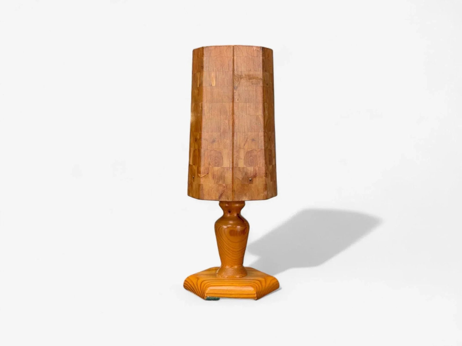 Swedish Modern, Pine, Marquetry, Table Lamp, Sweden, 1950s - 4