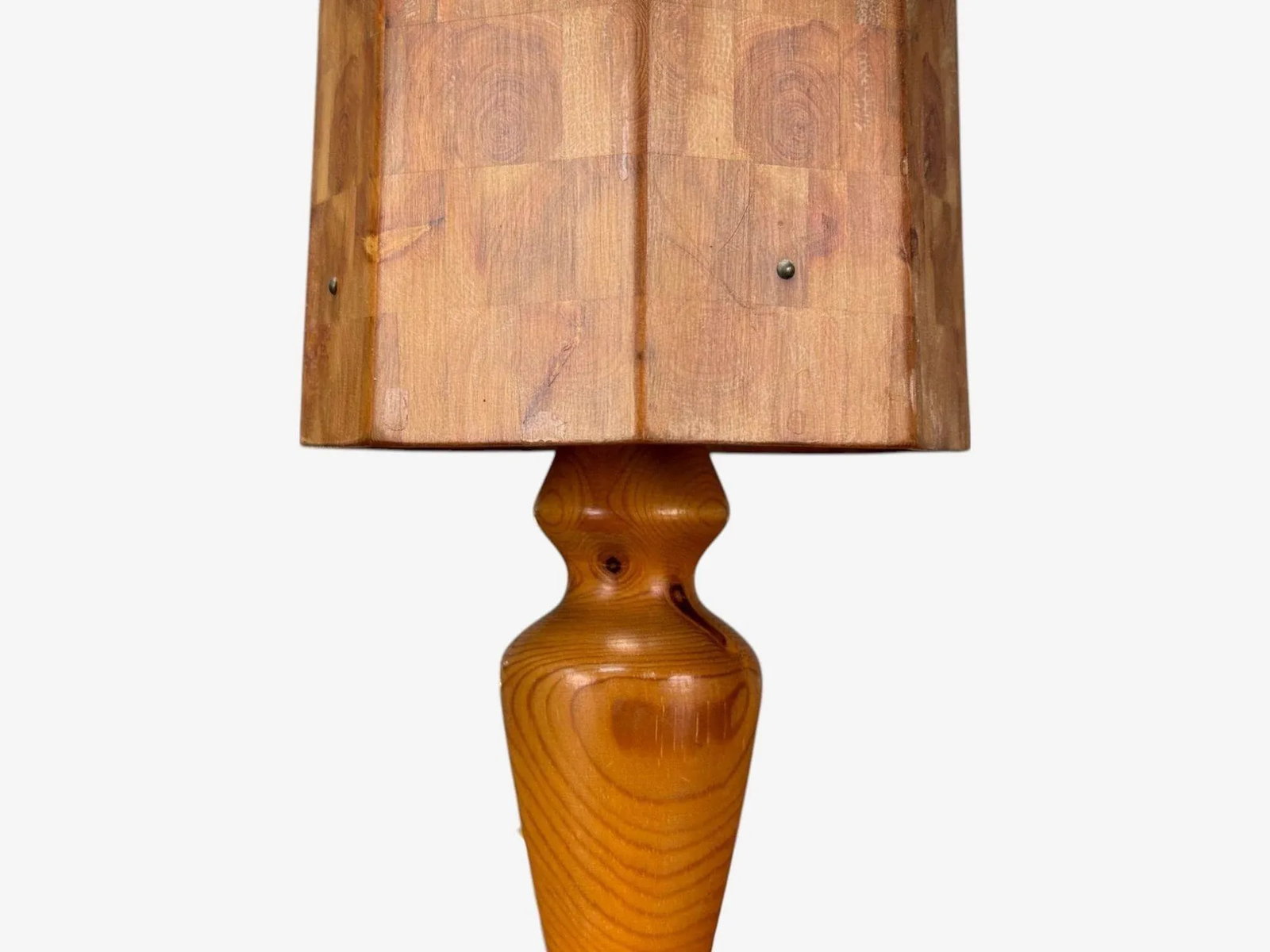 Swedish Modern, Pine, Marquetry, Table Lamp, Sweden, 1950s - 6