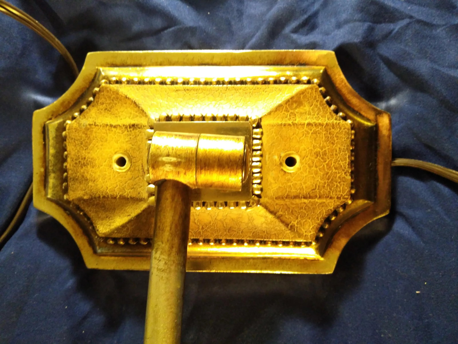 1970s Hollywood Regency Swing Arm Wall Sconces - a Pair - 8