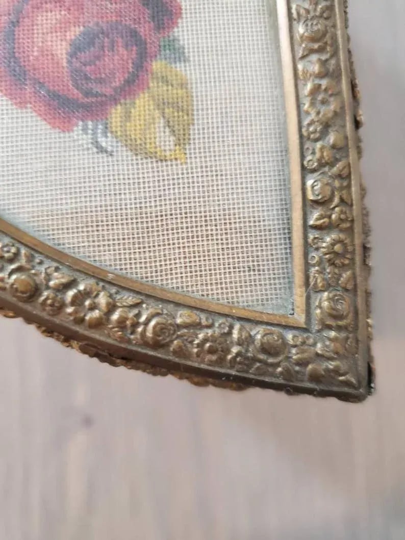 19th Century French Belle Epoch Revolving Door Demilune Decorative Box - 9