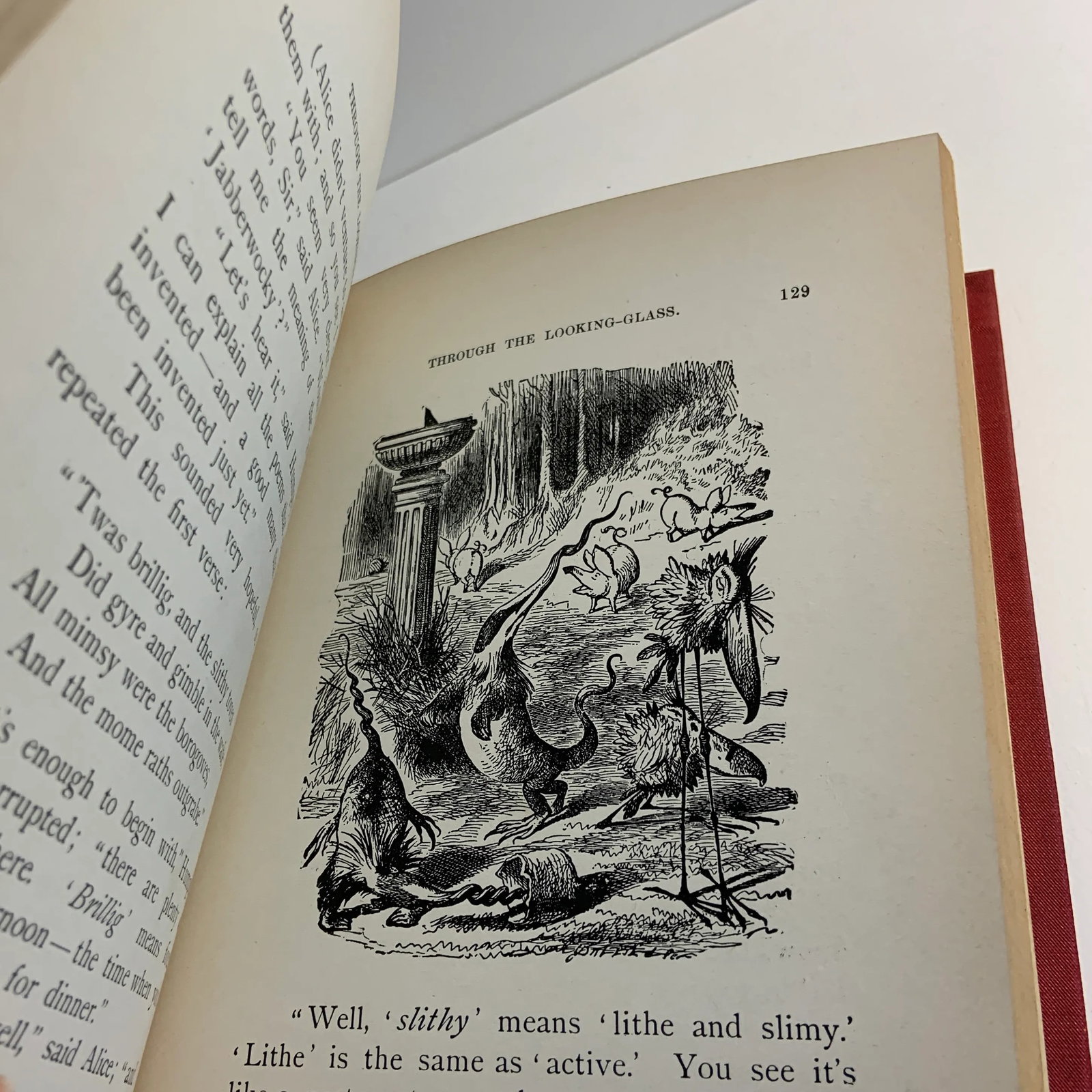 1930 Alice Through the Looking Glass Book - 5