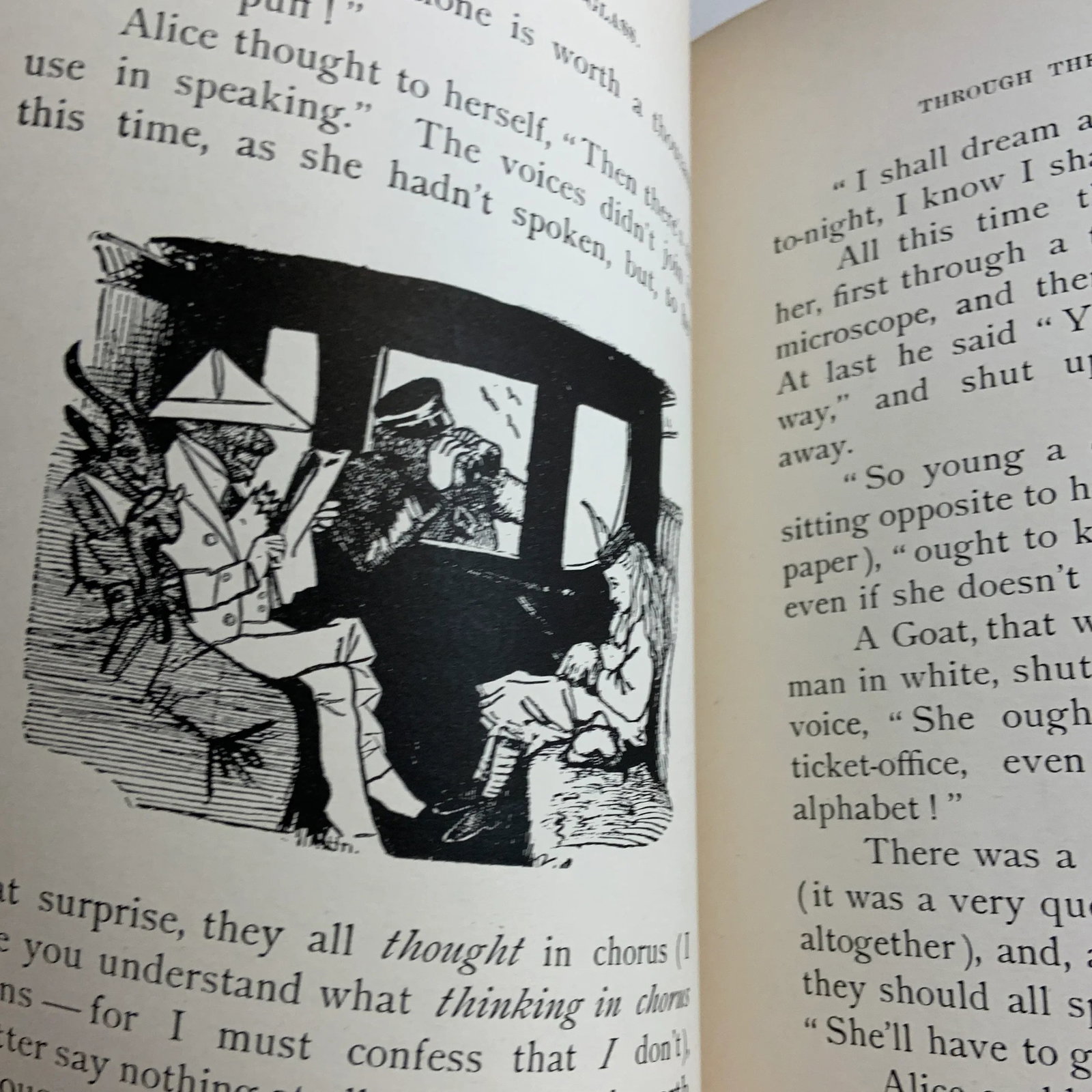 1930 Alice Through the Looking Glass Book - 8