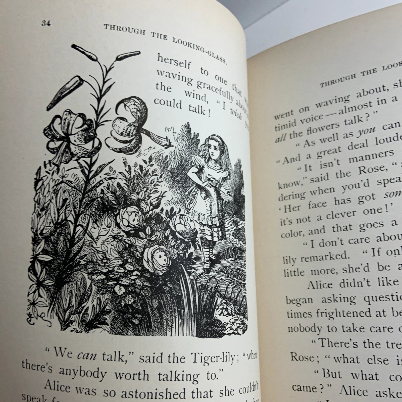 1930 Alice Through the Looking Glass Book - 9
