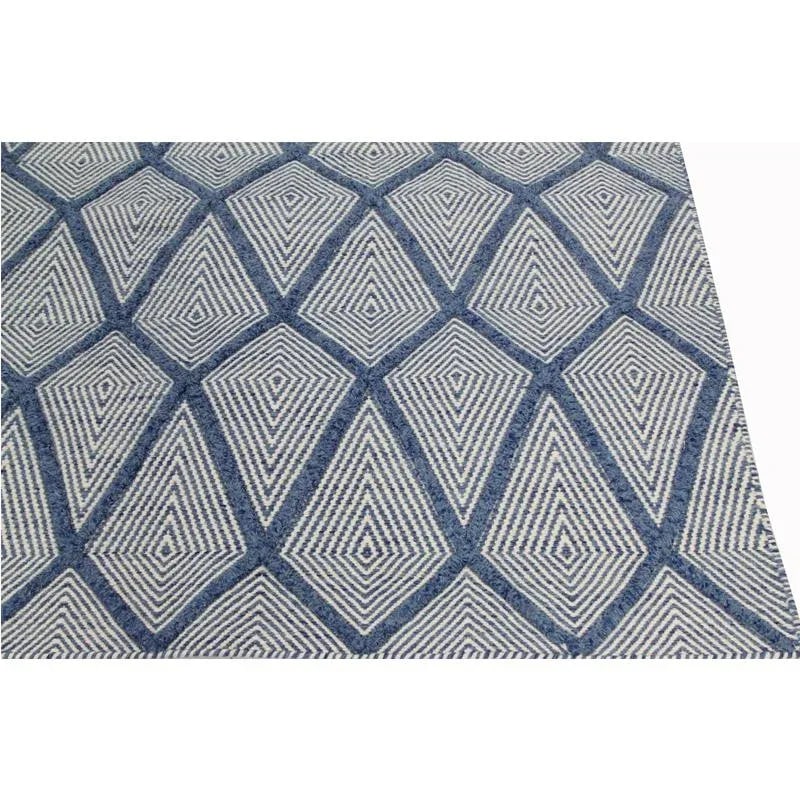 Handwoven Geometric Swedish Flatweave Area Rug 6'1"x9'1" - 3