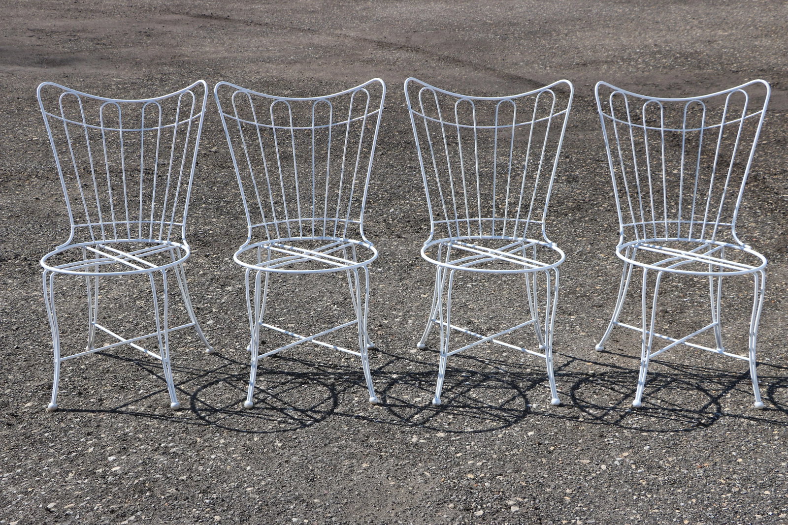 Mid-Century Homecrest Wire Patio Set - Table and 4 Chairs - 2