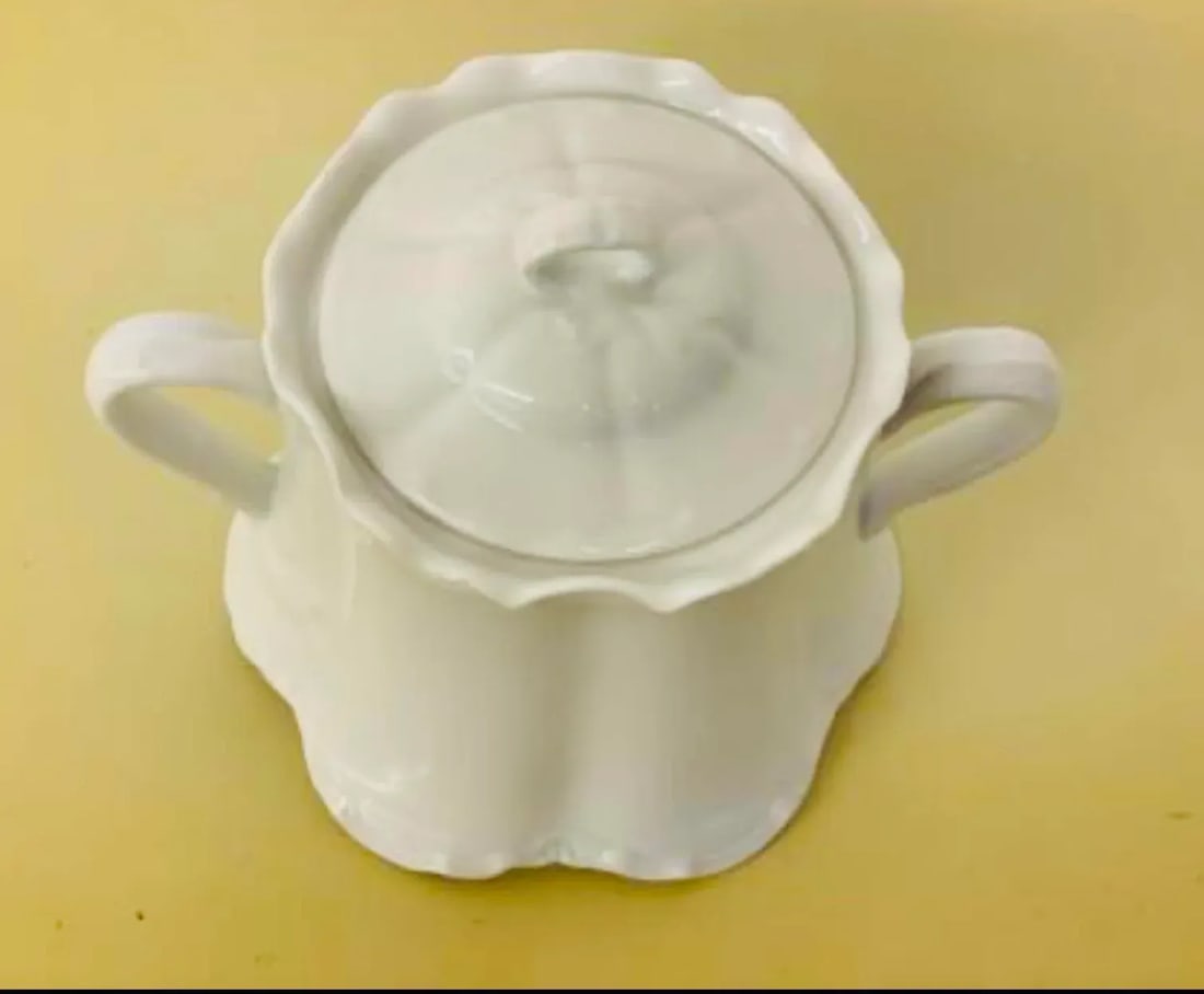 Antique Haviland Limoges Sugar Bowl - 3