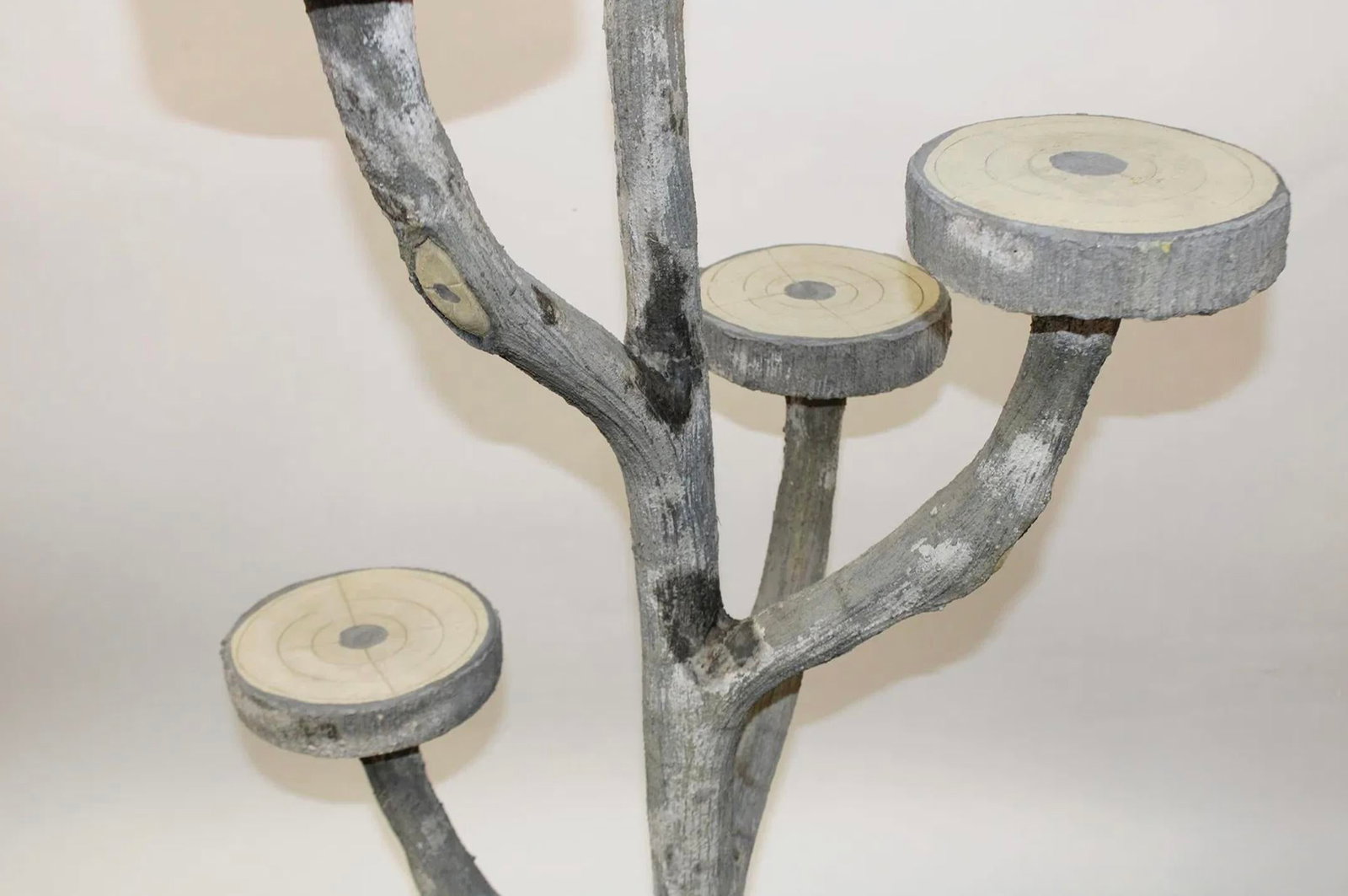 French Faux Bois Plant Stand - 6
