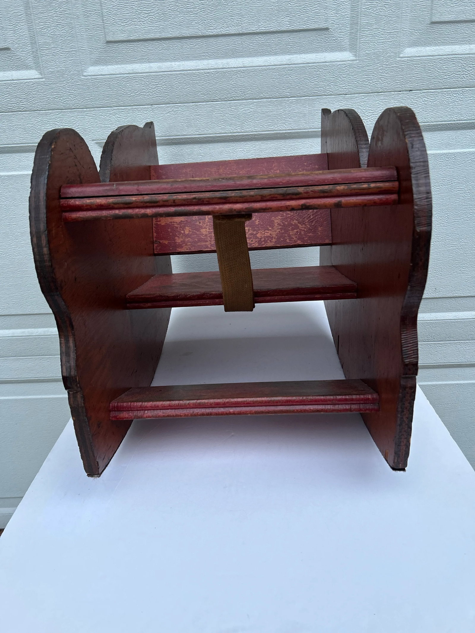 1940s Wood Painted Swan Rocker - 3