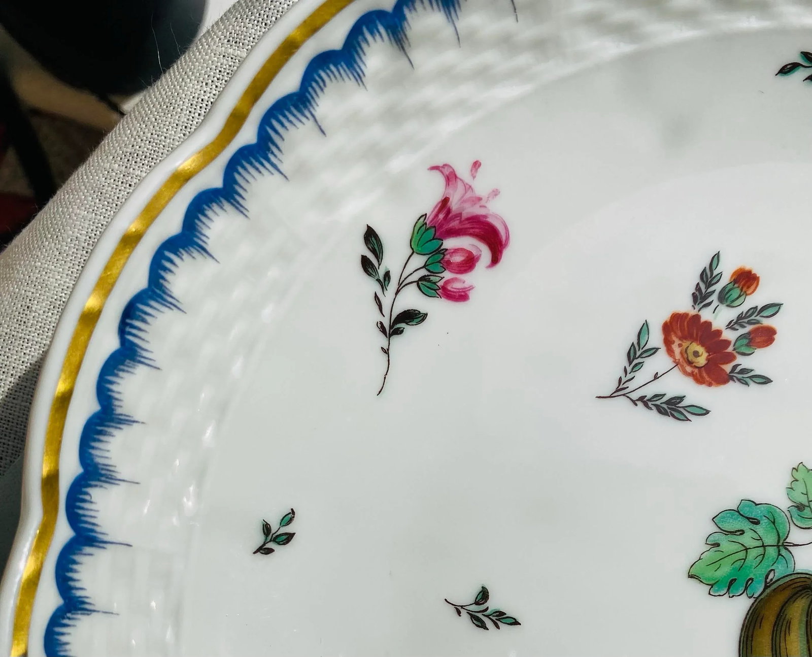 Richard Ginori Italian Porcelain Plate, Italian Fruits - 5