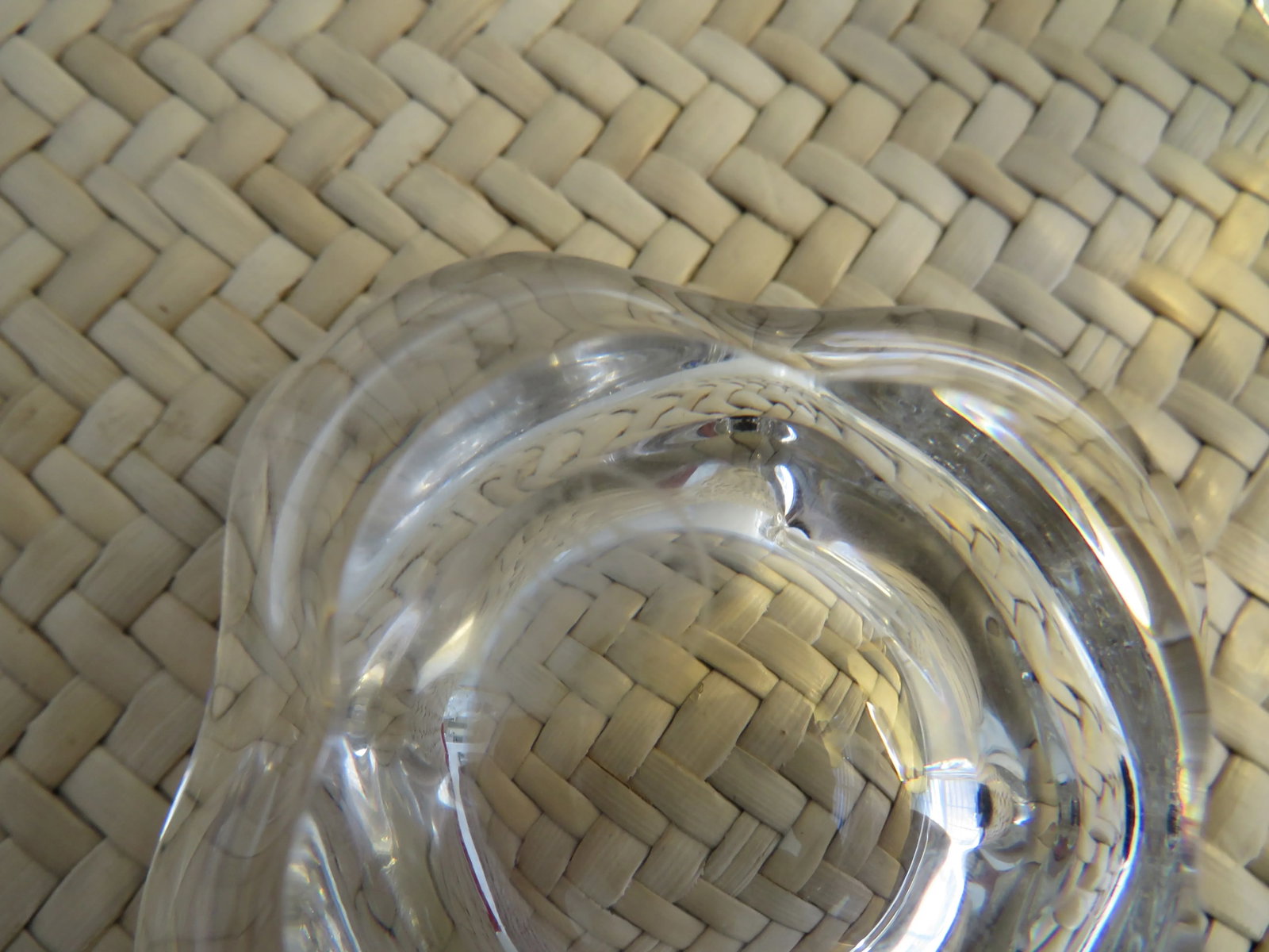 Mid-Century Baccarat Crystal France Salt Cellars - Set of 4 in Original Box - 12