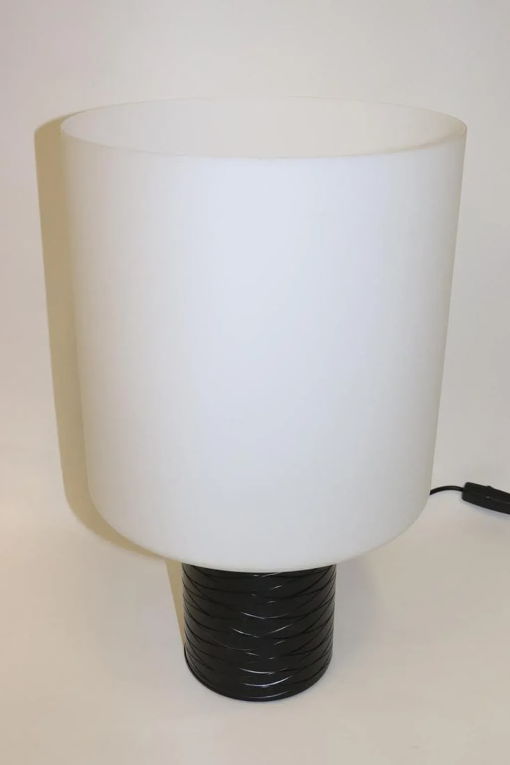 Mid-Century Modern Murano Glass Table Lamp - 4