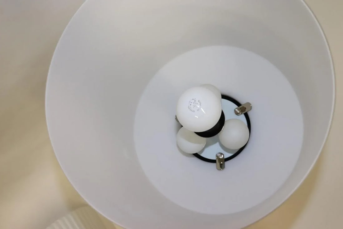 Mid-Century Modern Murano Glass Table Lamp - 8