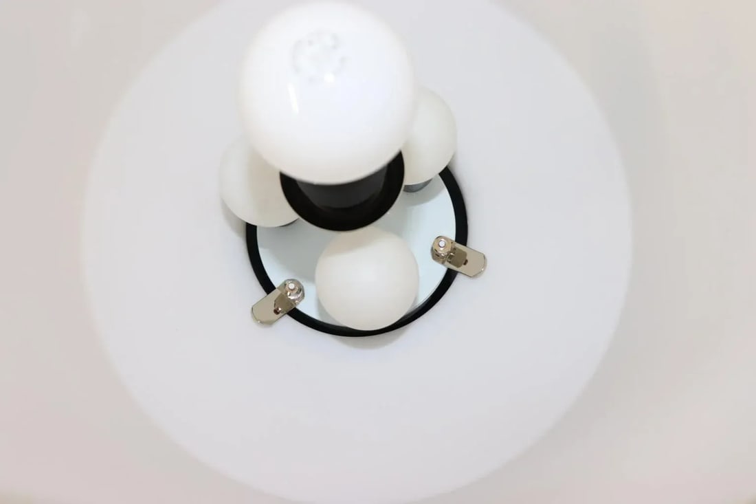 Mid-Century Modern Murano Glass Table Lamp - 9