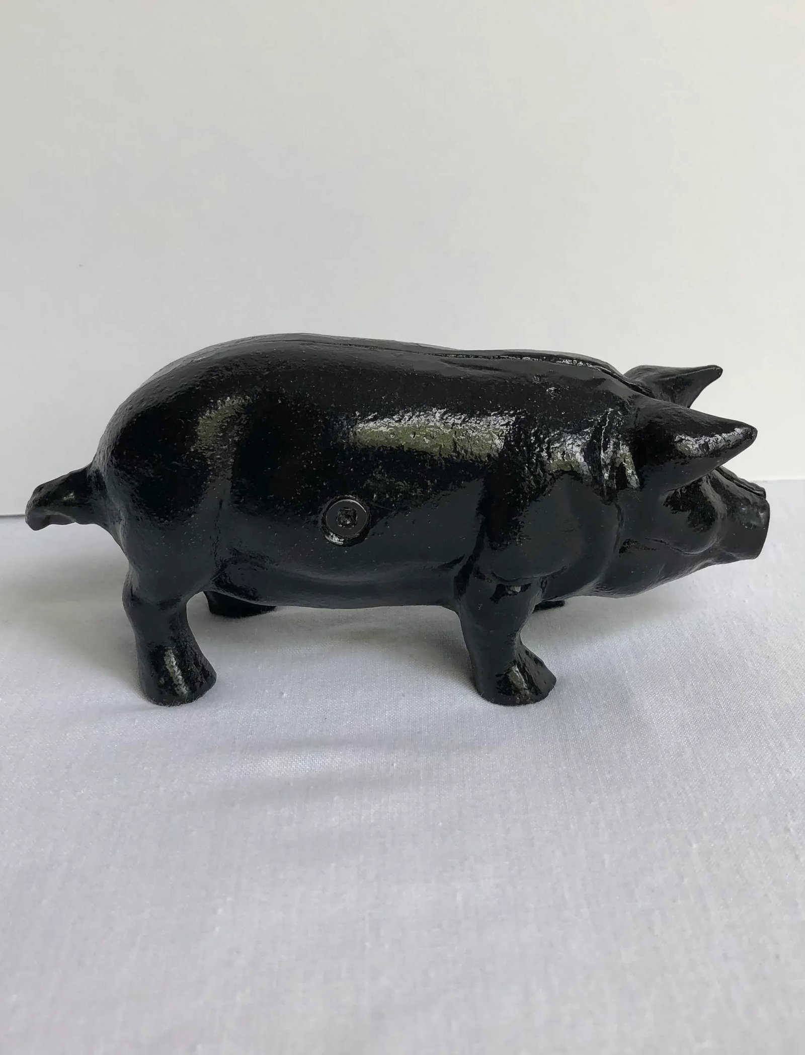 20th Century Cast Iron Pig Figure - 2