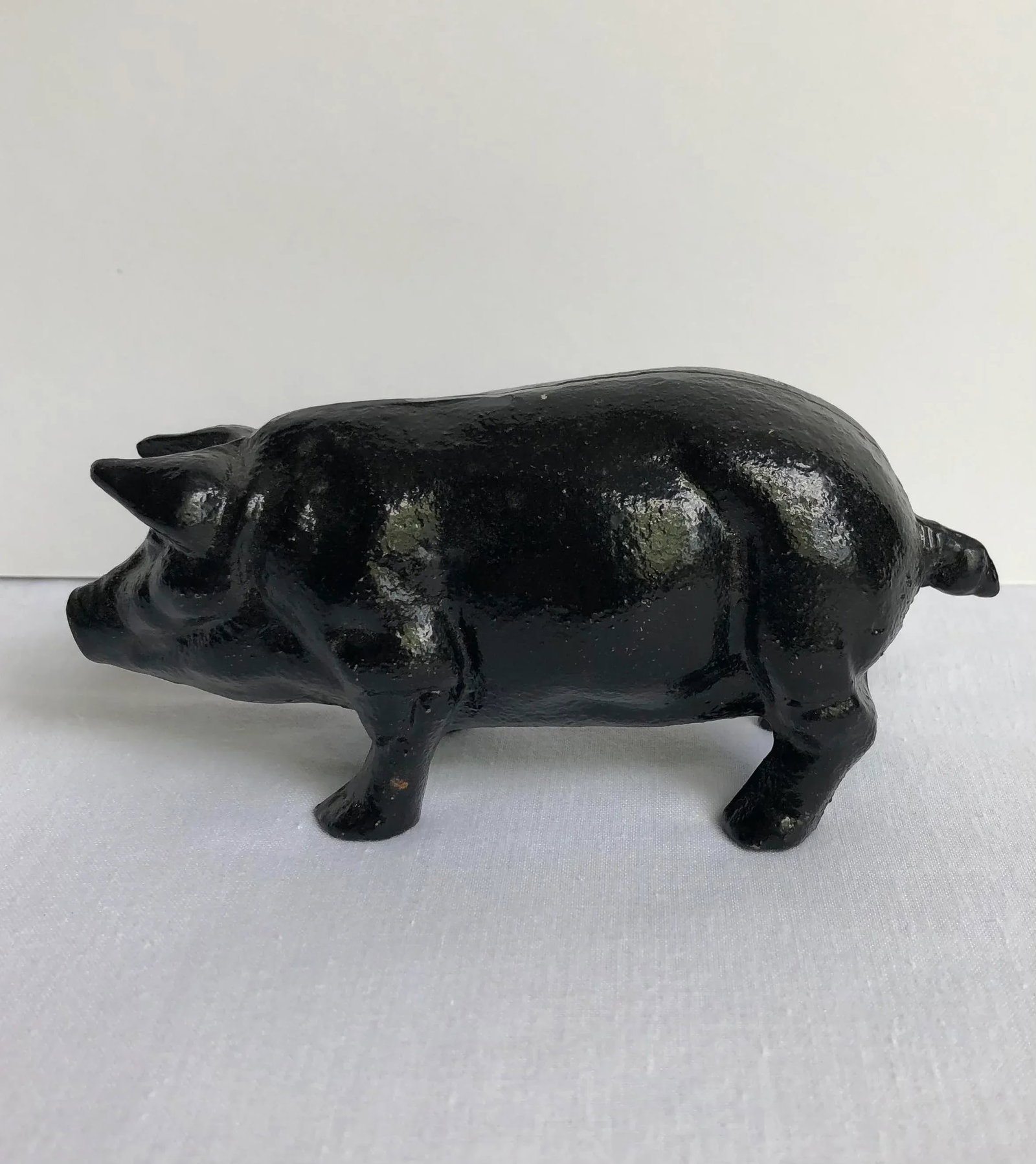 20th Century Cast Iron Pig Figure - 5