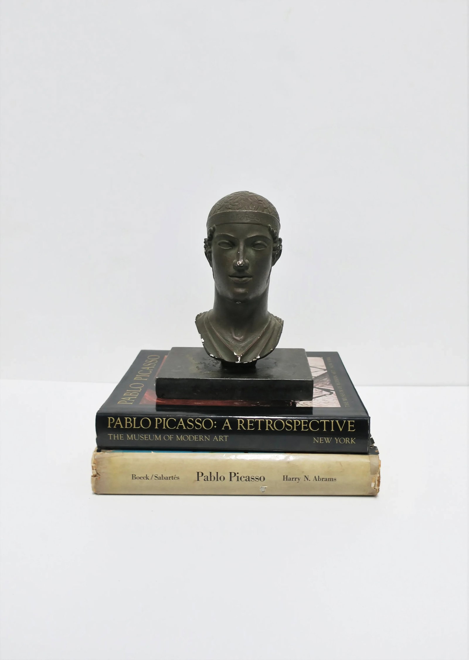 Greek or Roman Head Bust Sculpture, 1965 - 5
