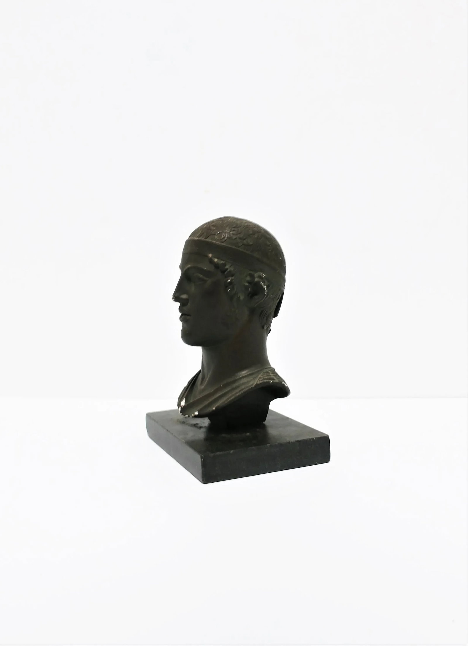 Greek or Roman Head Bust Sculpture, 1965 - 7