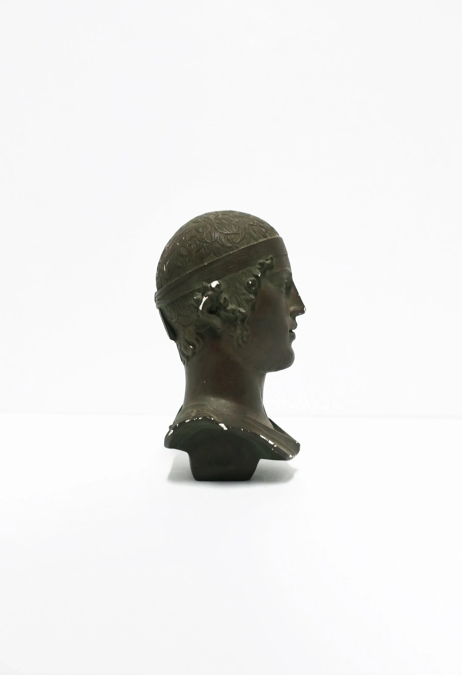 Greek or Roman Head Bust Sculpture, 1965 - 8