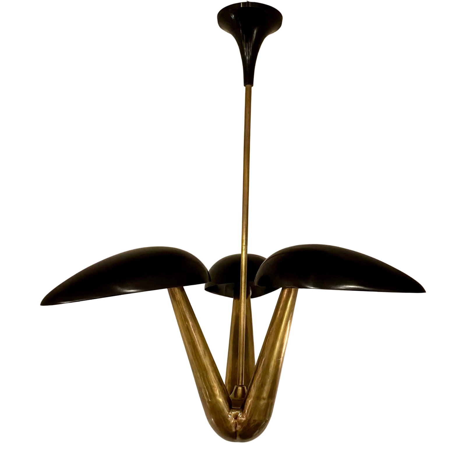 Arteries Modern Black and Gold Everglades Chandelier: Original retail $1915, stylish Arteries Modern Black and Gold Everglades Chandelier, showroom floor sample Condition: Imperfections: Some Imperfections Condition Notes: Showroom floor sample, not