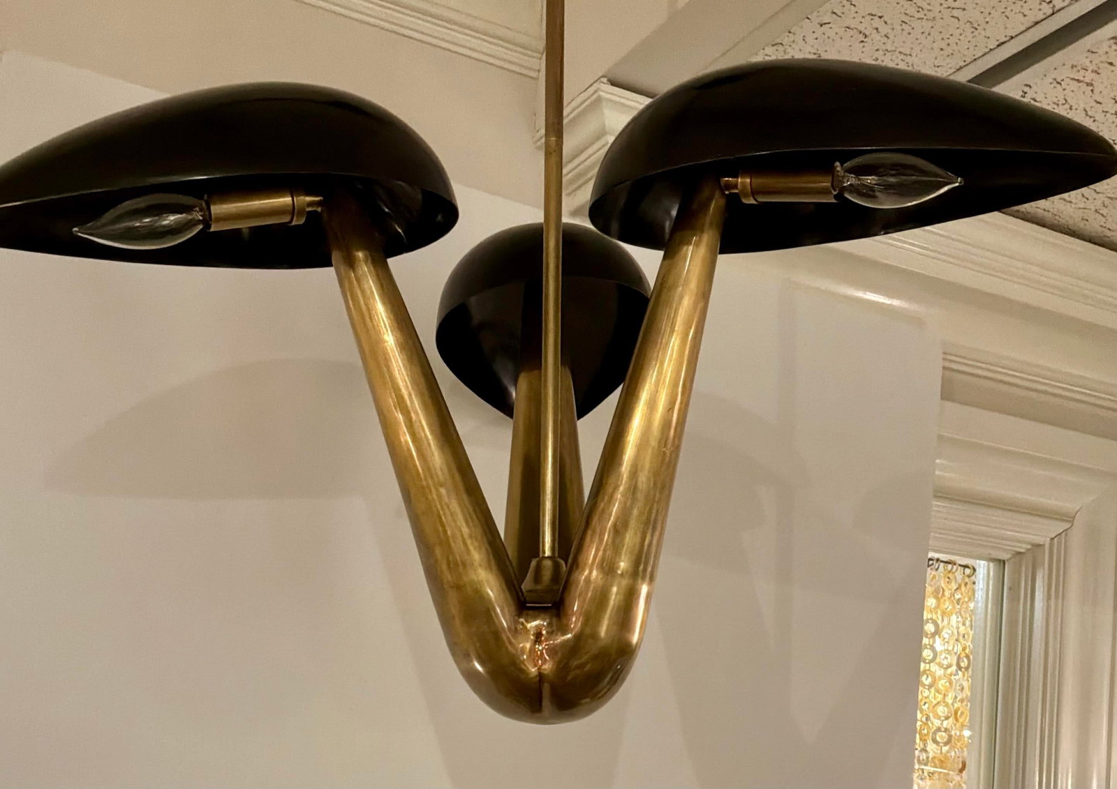 Arteries Modern Black and Gold Everglades Chandelier - 2