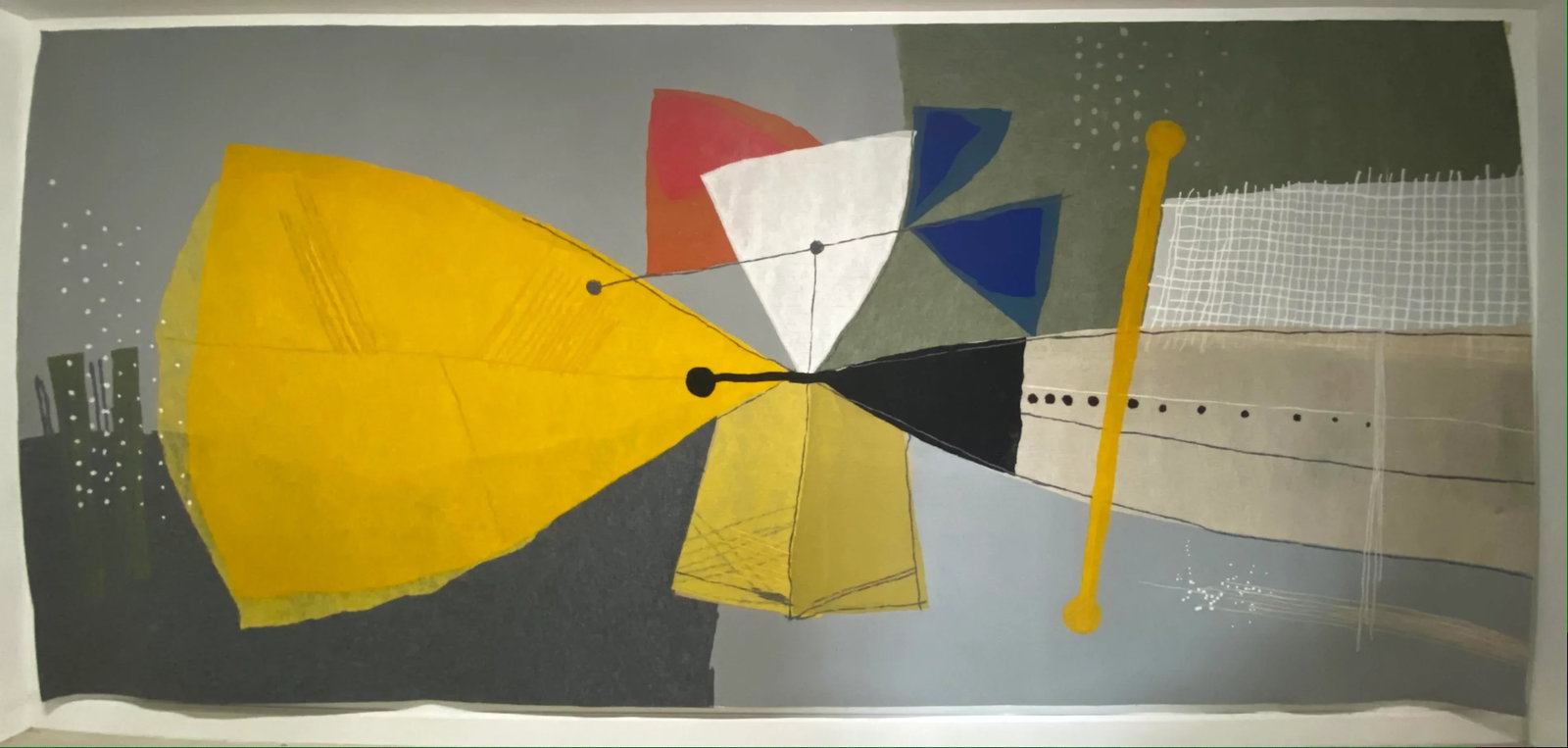 Calman Shemi Large Format Wall Tapestry, 1978 - 12