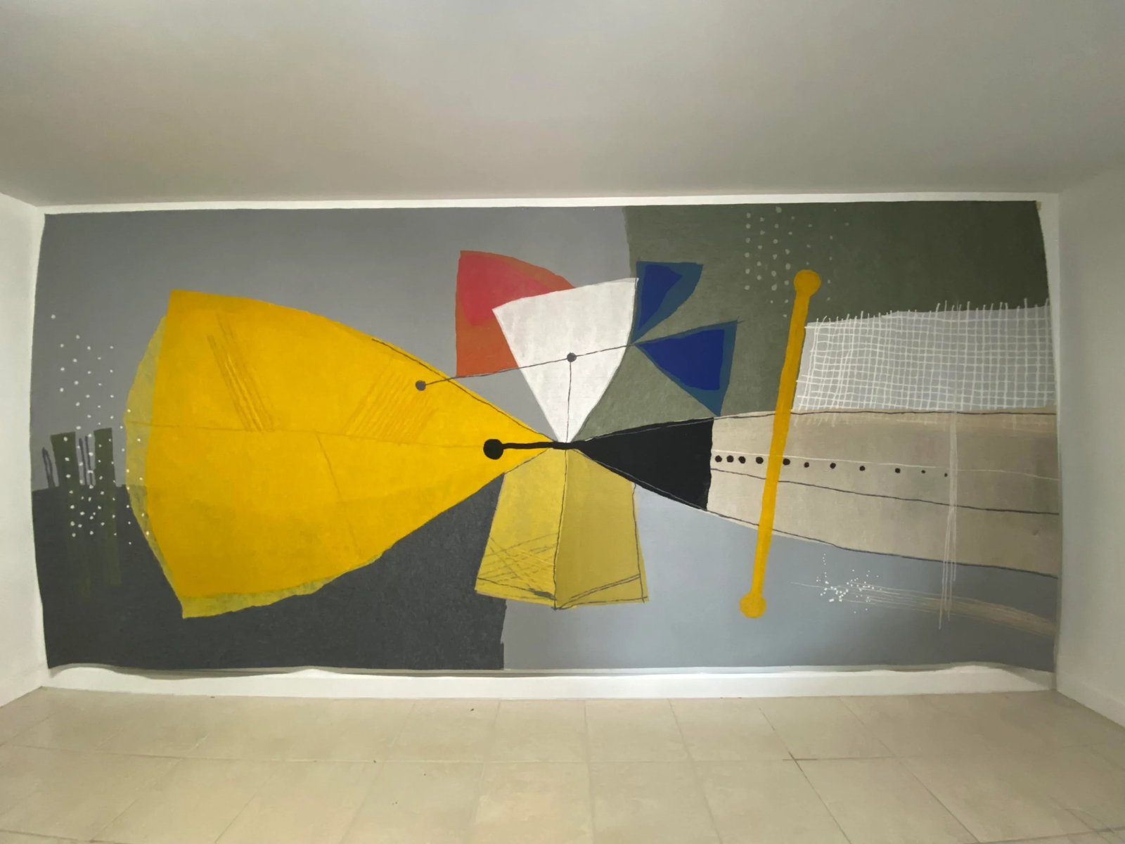 Calman Shemi Large Format Wall Tapestry, 1978 - 2