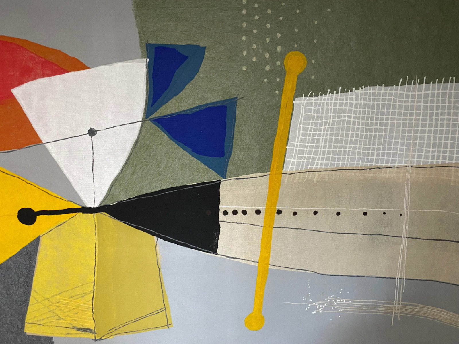 Calman Shemi Large Format Wall Tapestry, 1978 - 4
