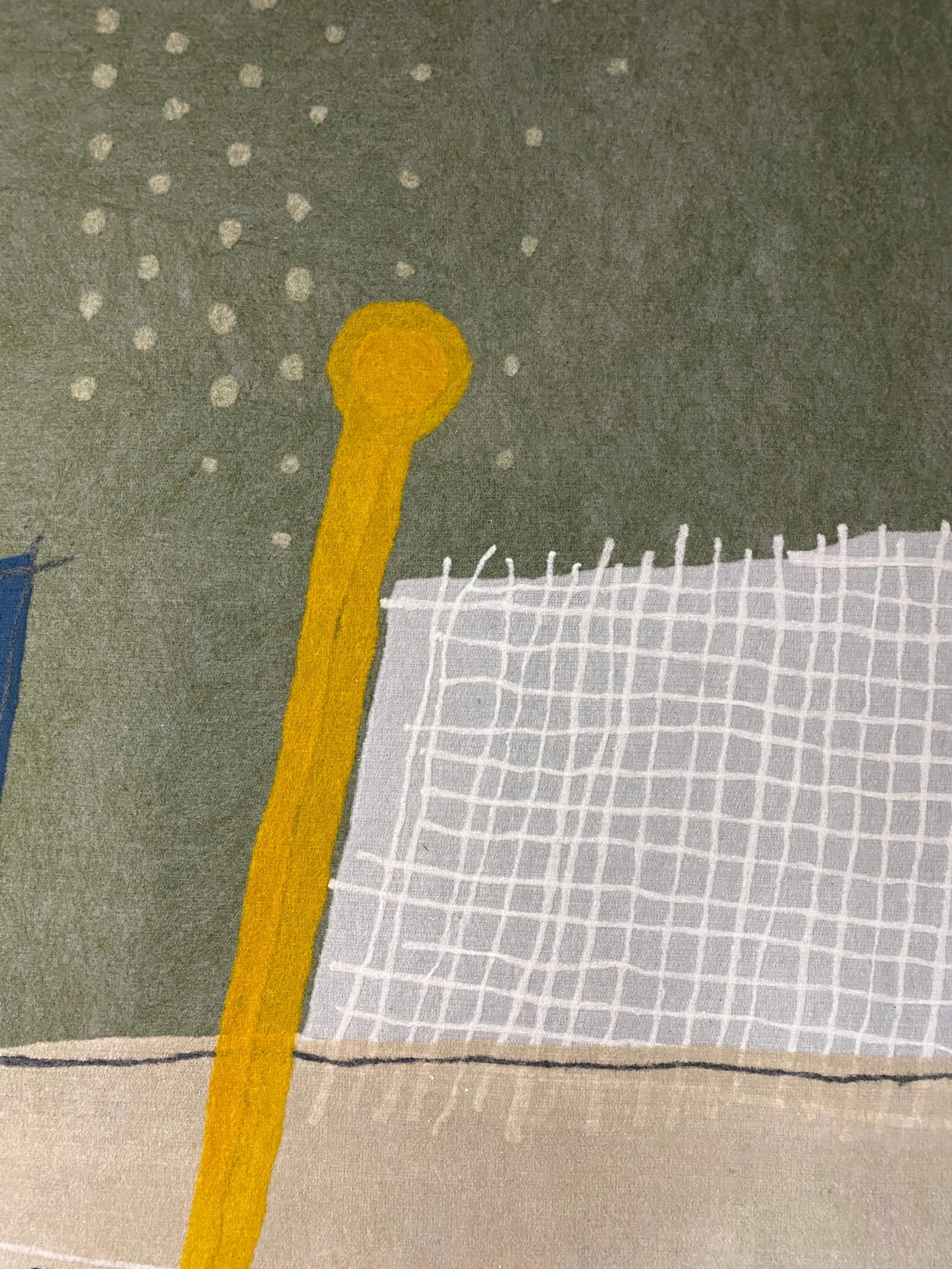 Calman Shemi Large Format Wall Tapestry, 1978 - 9