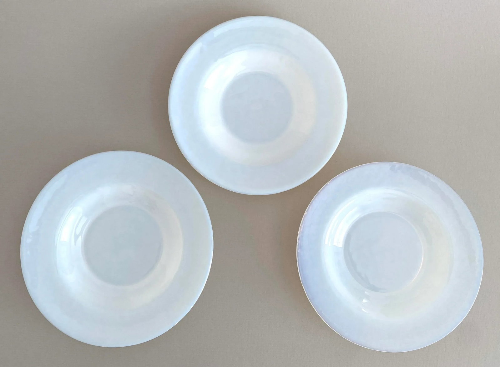 Opalescent Murano Effetre Dishes - Set of 9 - 4
