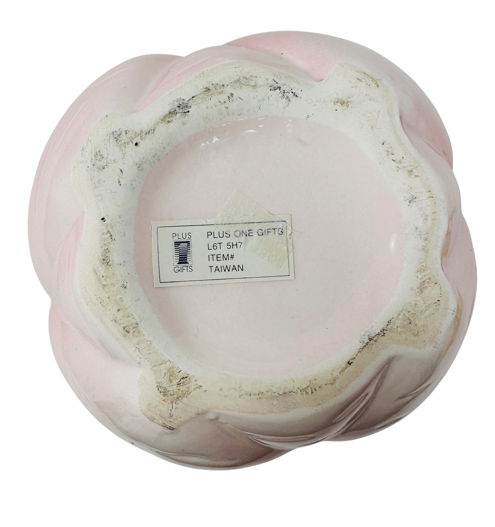 Vintage Majolica-Style Pink Radish Pitcher by Plus One Gifts - 10