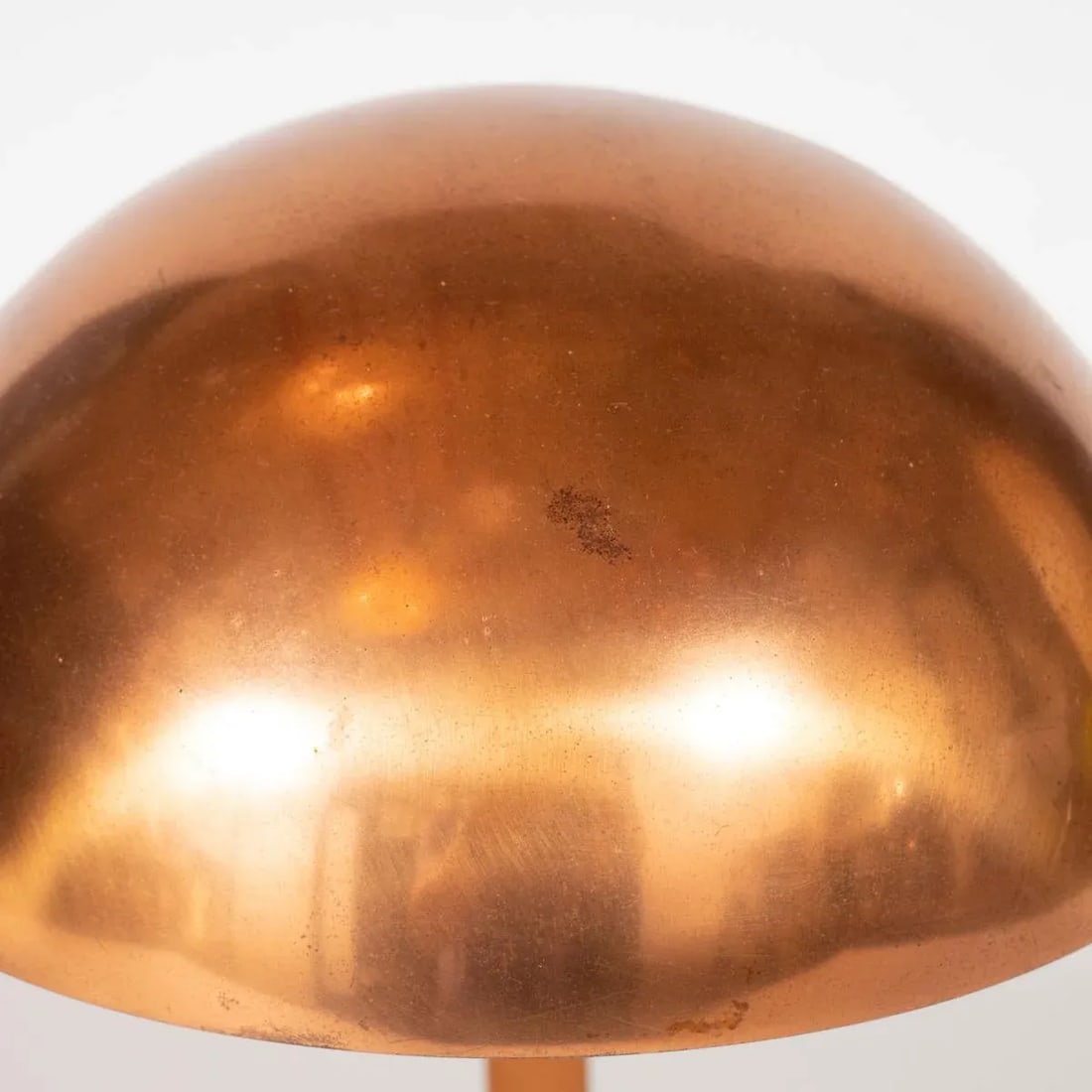 Vintage Modernist Copper Desk Lamp by Adnet - 8